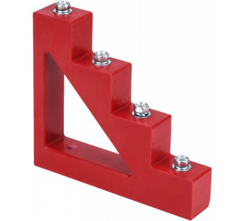 Изолятор ступенчатый ИС4-40 (М8) силовой с болтом IEK