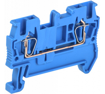 Клемма пружинная КПИ 2в-1,5 17,5А синяя IEK