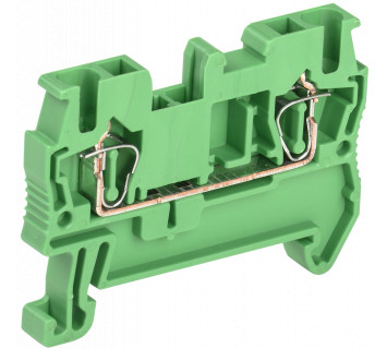 Клемма пружинная КПИ 2в-1,5 17,5А зеленая IEK