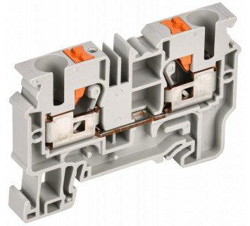 Колодка клеммная CP 10мм2 серая IEK