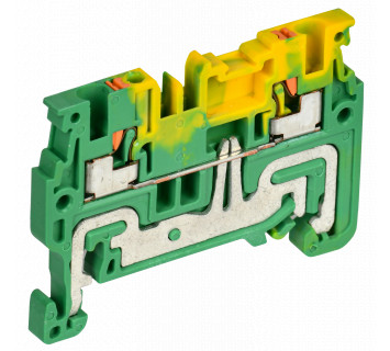 Колодка клеммная CP-PEN заземляющая 1,5мм2 желто-зеленая IEK
