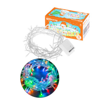 Гирлянда новогодняя  светодиодная, СГ 100, 220 В, многоцветная, 5 м, 8 режимов  TDM