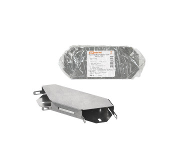 Поворот на 90 град. горизонтальный 35х100 мм TDM