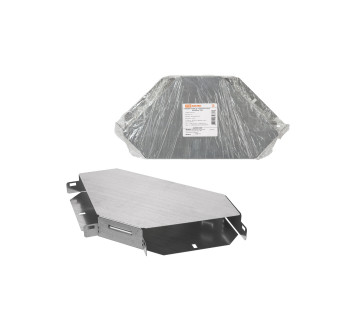 Поворот на 90 град. горизонтальный 50х200 мм TDM