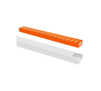 Кабель-канал 40х25 белый TDM (50 м)