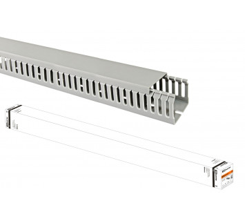 Кабель-канал перфорированный 40х40 перфорация 6/8 TDM (36 м)