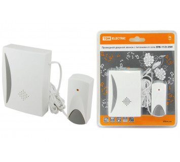 Звонок ЗПБ-11/2-25М (пров., бат.) TDM