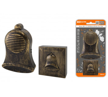 Звонок ЗББ-11/5-32М бронза (беспр., бат.) TDM